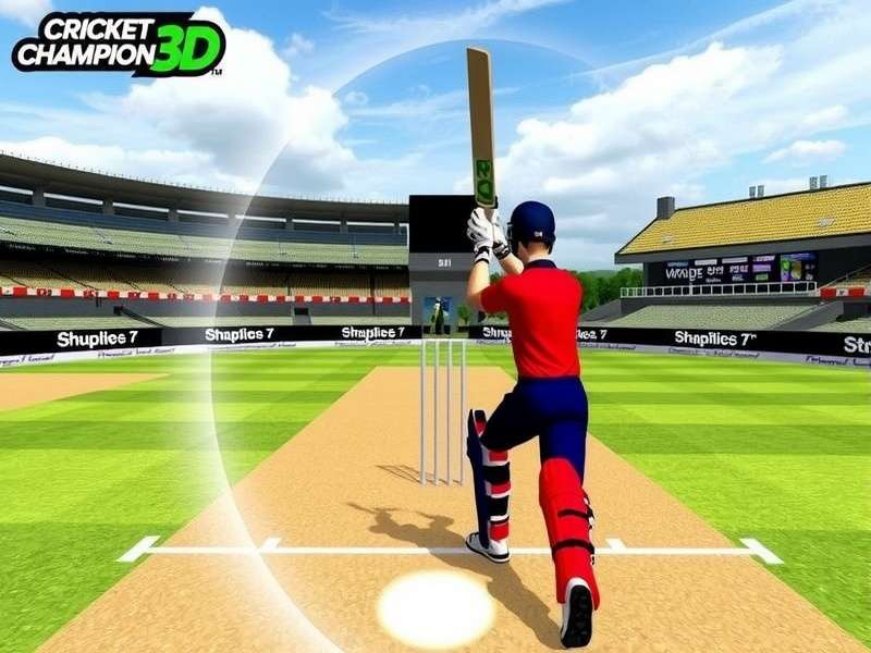 Cricket Champion 3D feature showcase with different game modes